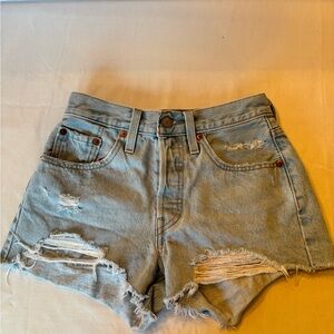 Levi's 501 Women's Denim Jean Shorts